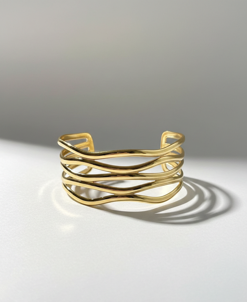 Serpentine Multi-Layer Cuff