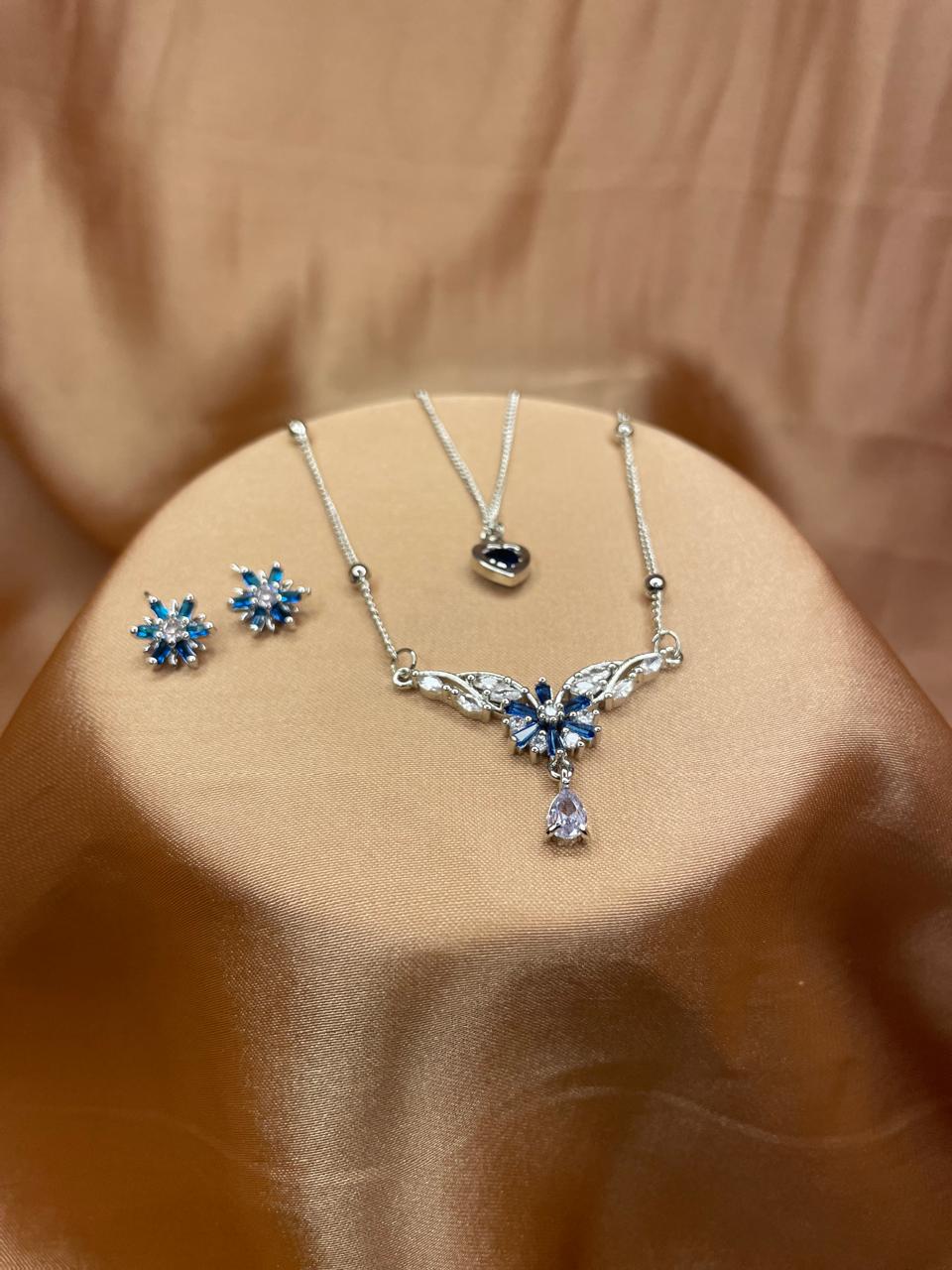 Blue Radiance Jewelry Set