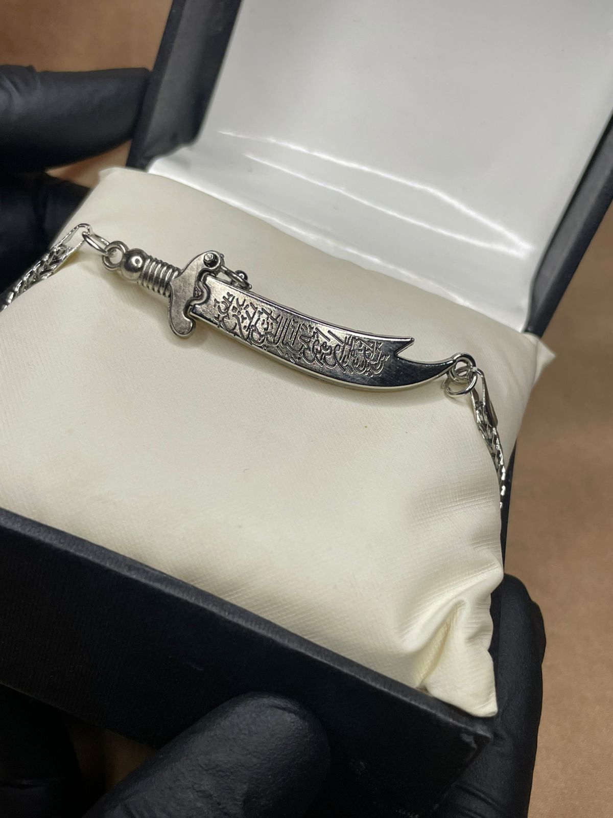 Zinmeer Zulfiqar Sword Bracelet – Stainless Steel Islamic Bracelet