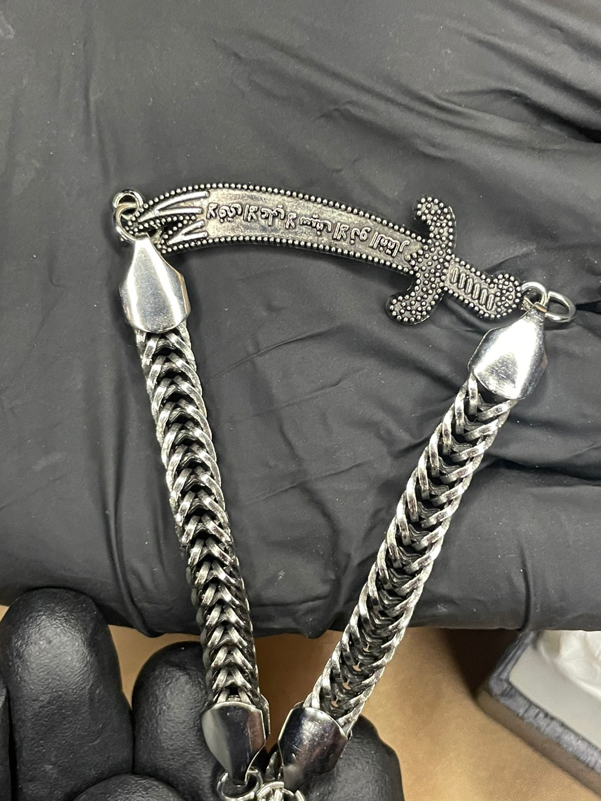 Zulfiqar Stainless Steel Bracelet for Men | Islamic Bracelet