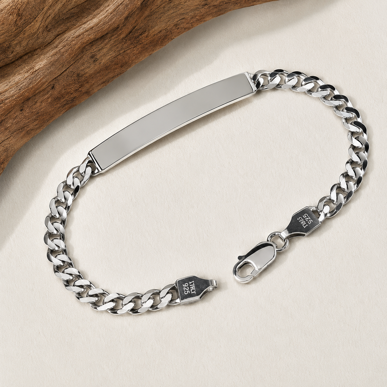 Titan Edge ID Chain Bracelet – Premium Stainless Steel