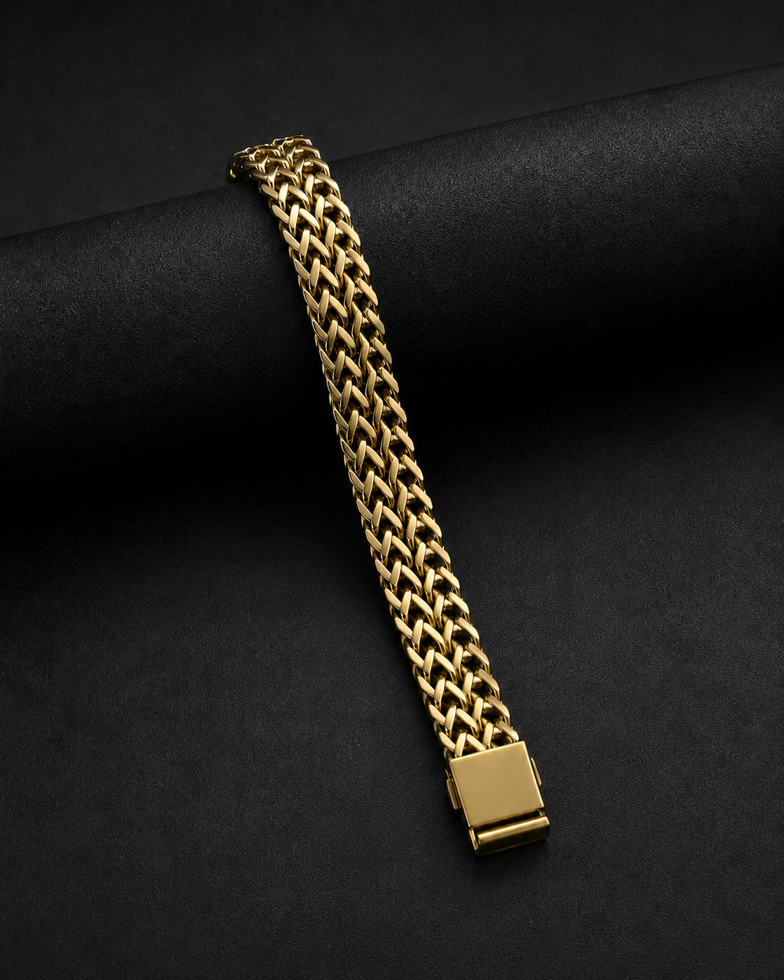 8mm Foxtail Chain Bracelet for Men – Premium Stainless Steel