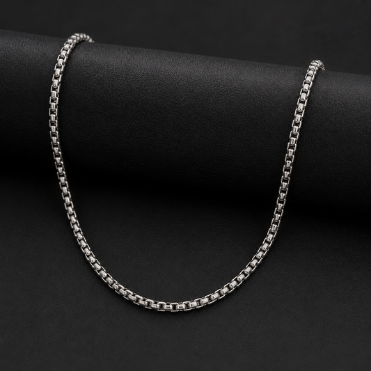 Zinmeer Urban Box Chain Necklace