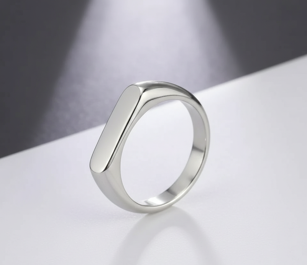 Zinmeer Italian Classic Silver Ring