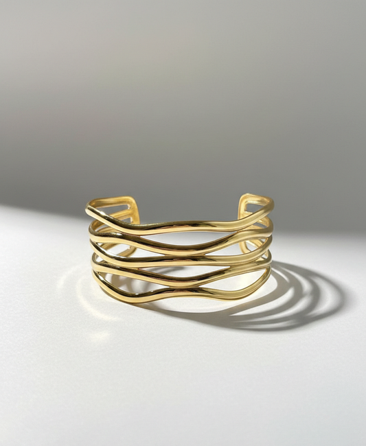 Serpentine Multi-Layer Cuff