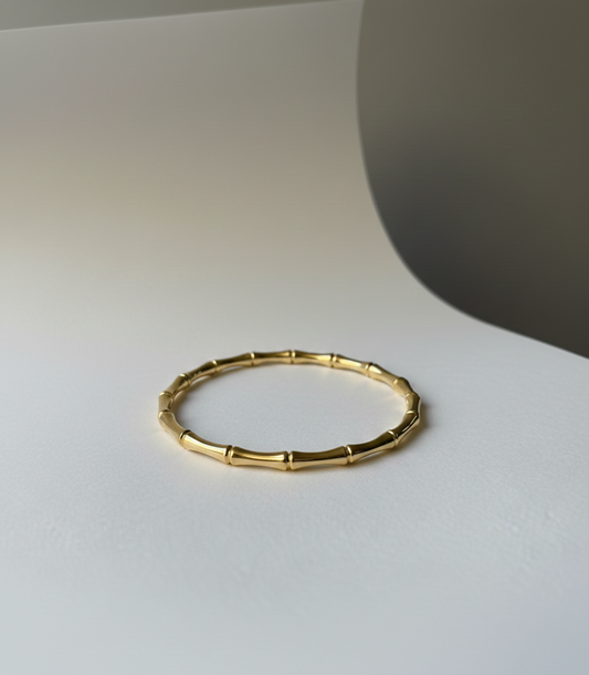 The Eternal Bamboo Bangle (Stainless Steel)