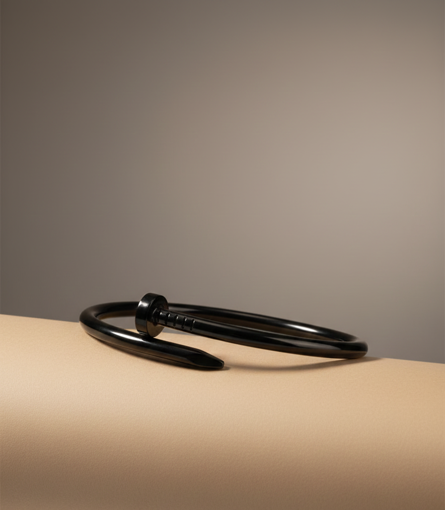 Black Obsidian Nail Cuff