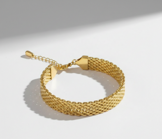 Zinmeer Heritage Woven Mesh Bracelet