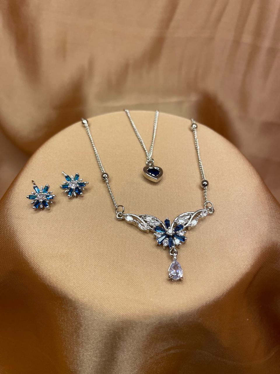 Blue Radiance Jewelry Set