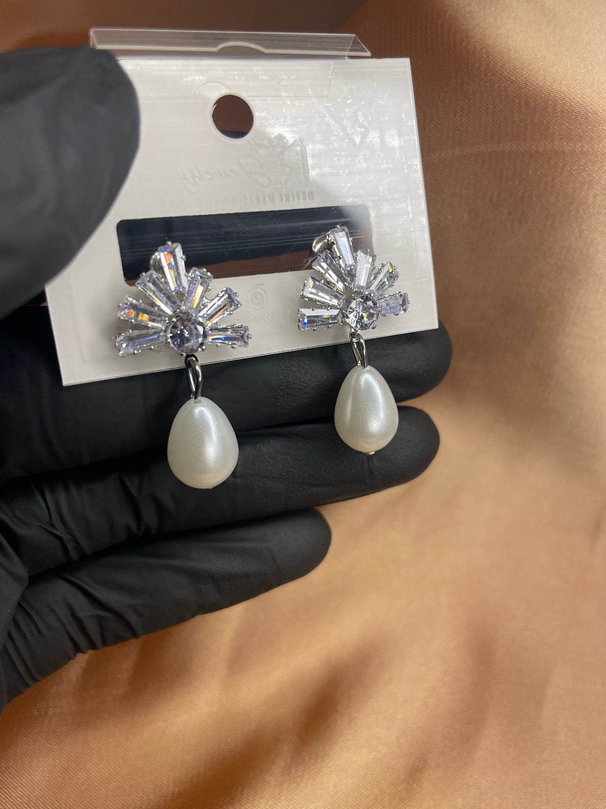 Majestic Pearl Drop Earrings