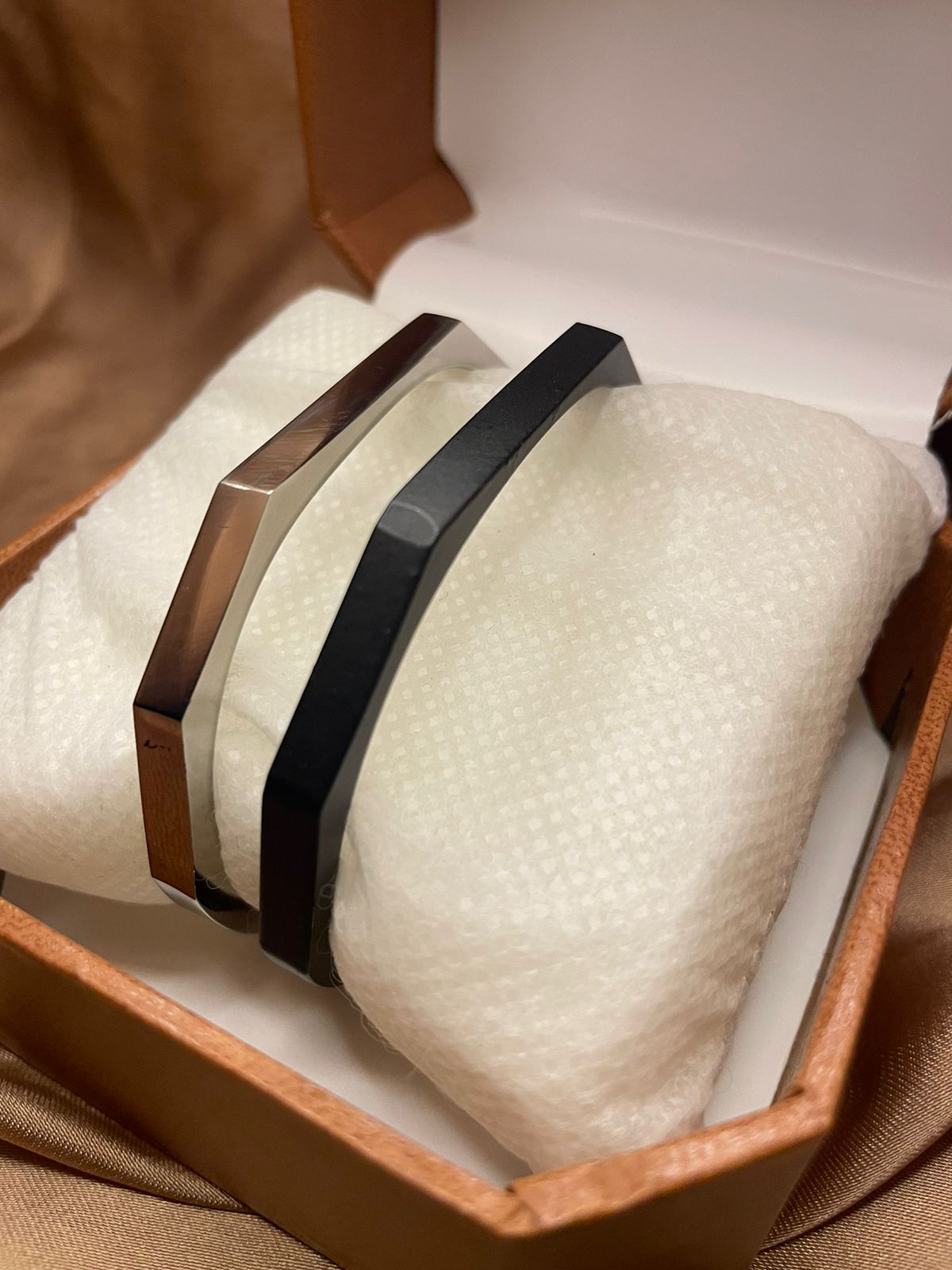 Hexagon Cuff Bracelet Combo