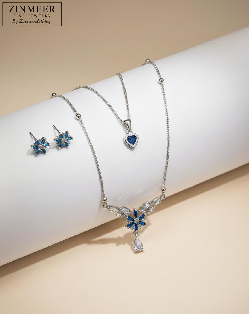 Blue Radiance Jewelry Set