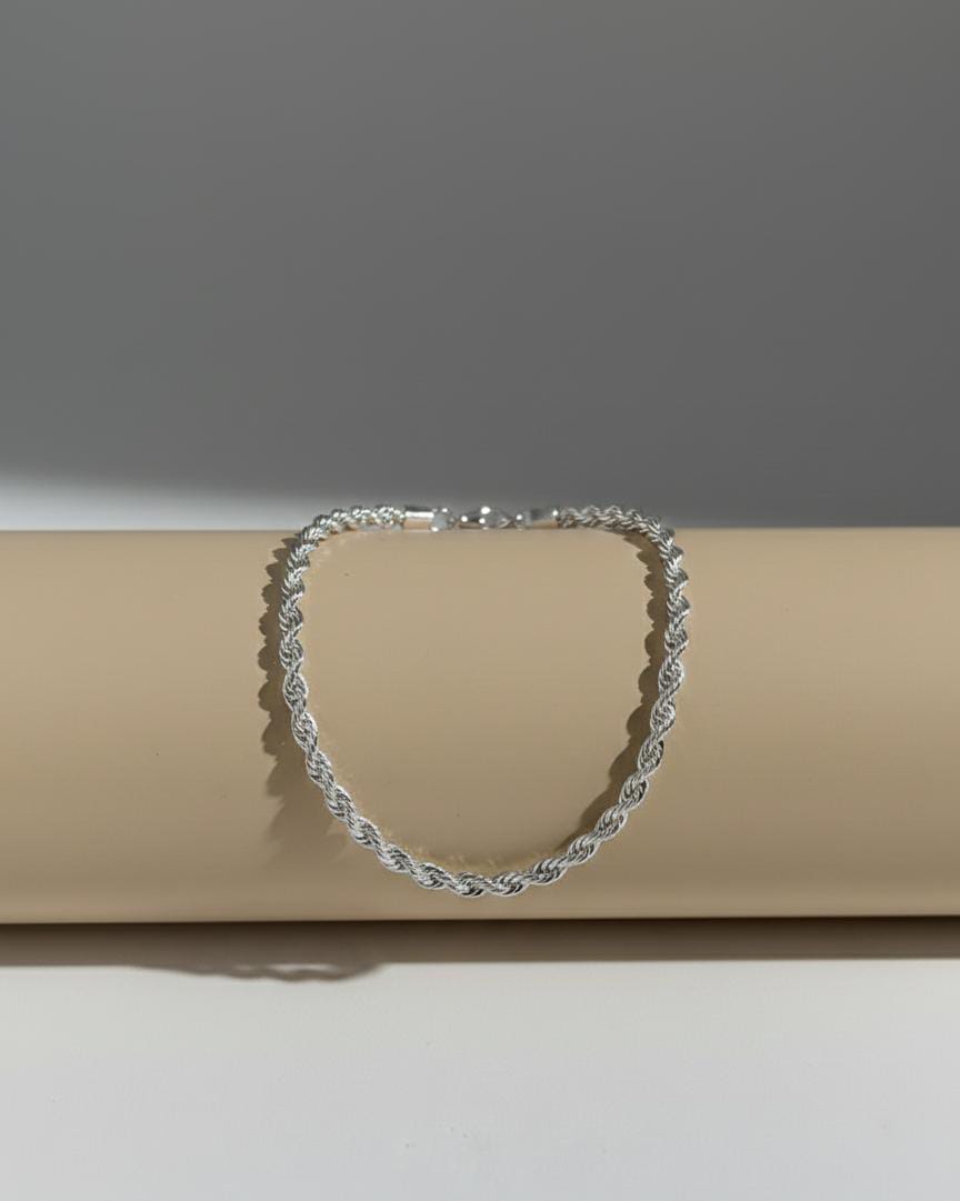 Zinmeer's Thick Silver Rope Chain