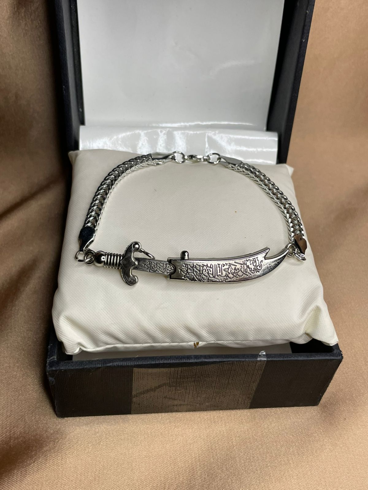 Zinmeer Zulfiqar Sword Bracelet – Stainless Steel Islamic Bracelet