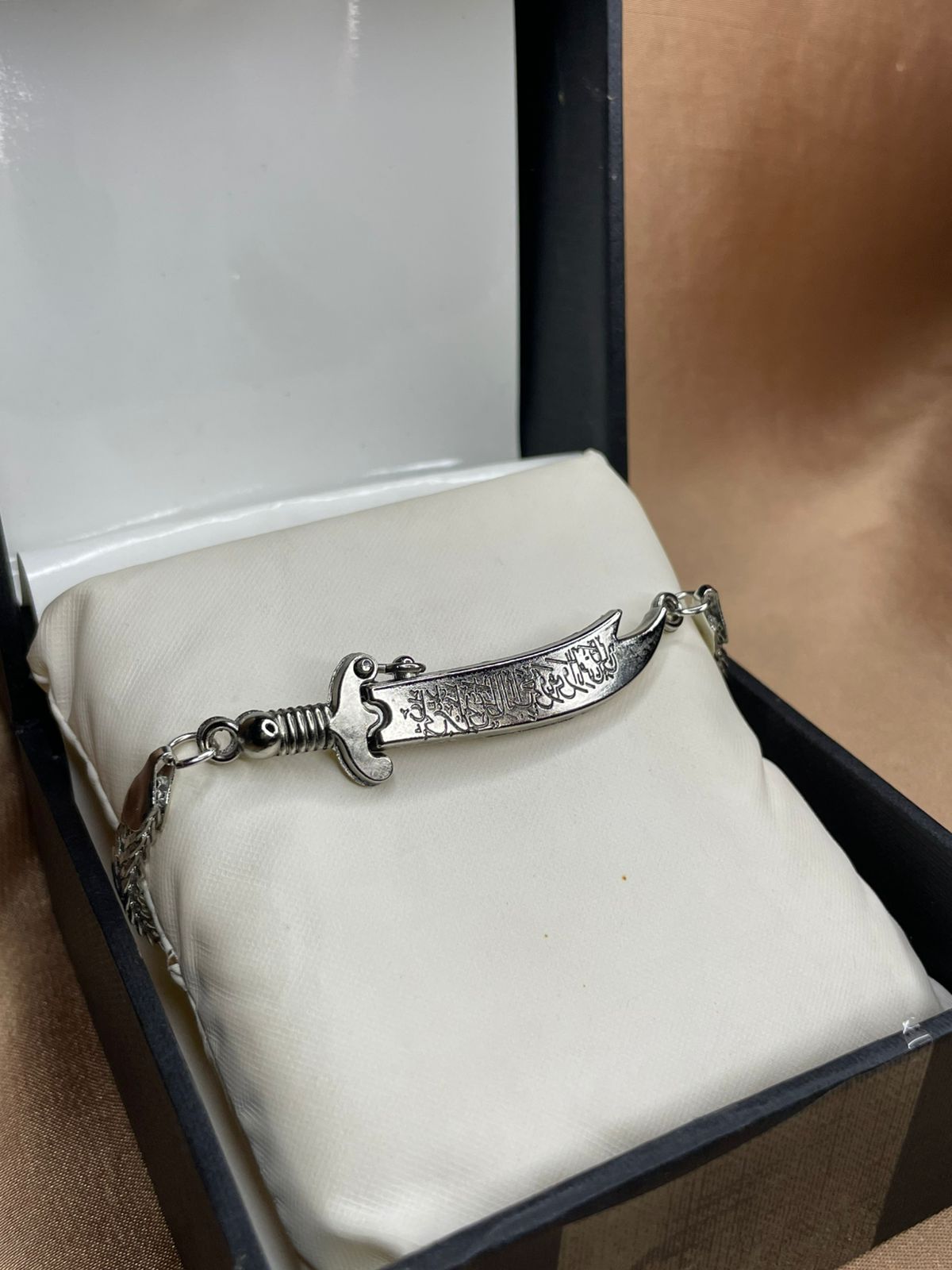 Zinmeer Zulfiqar Sword Bracelet – Stainless Steel Islamic Bracelet