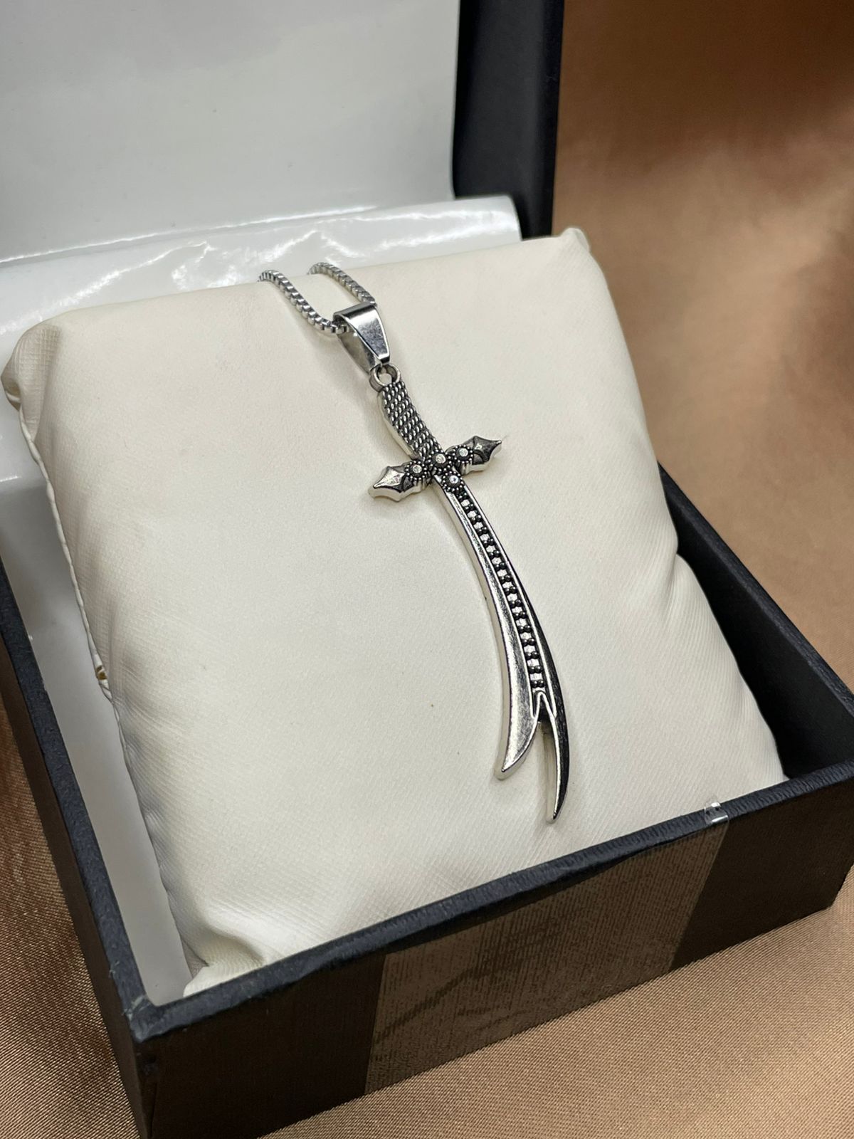 Zinmeer Zulfiqar Sword Locket – Premium Zulfiqar Pendant and Chain